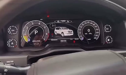 Lexus LX570 2016-2022 Digital Instrument Cluster