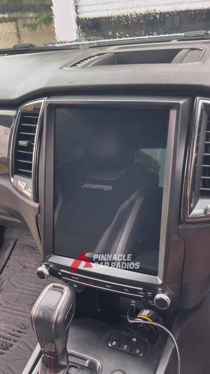 Ford Ranger Vertical Tesla 2015-2022 PX MkII & MkIII Wireless CarPlay Headunit Kit