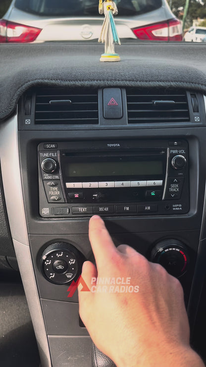 Toyota Corolla Sedan 2007-2011 Wireless CarPlay Headunit Kit