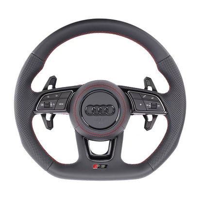 Audi RS Style Flat Bottom Premium Steering Wheel