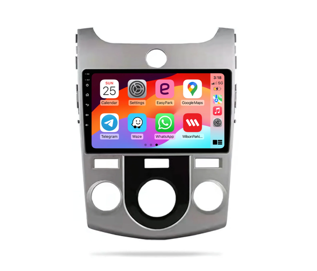 Kia Cerato 2009-2013 TD (Koup) Wireless CarPlay Headunit Kit