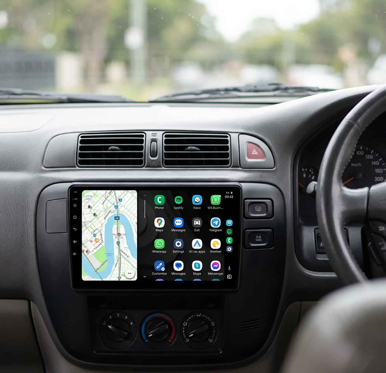 Nissan Patrol 1997-2005 Wireless CarPlay Headunit Kit