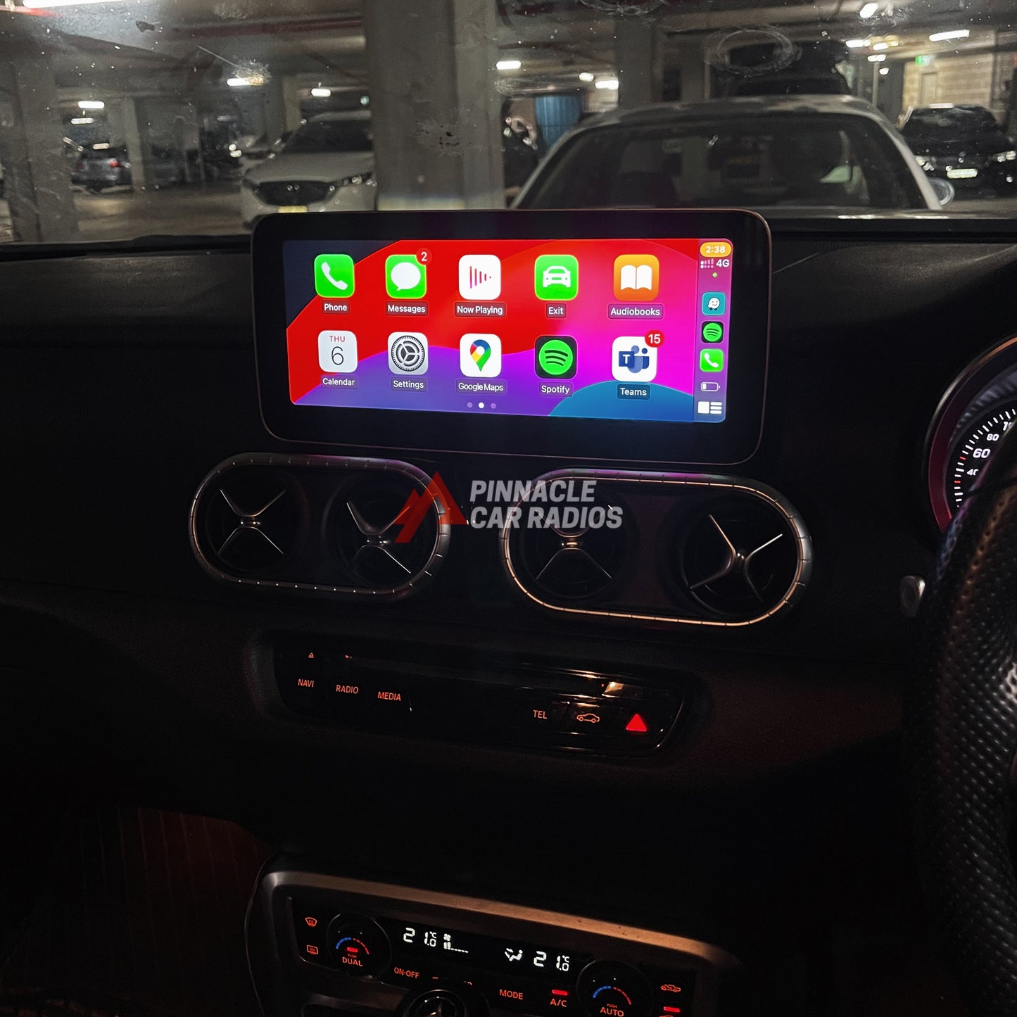 Mercedes Benz X-Class 2015-2022 Wireless CarPlay Headunit Kit